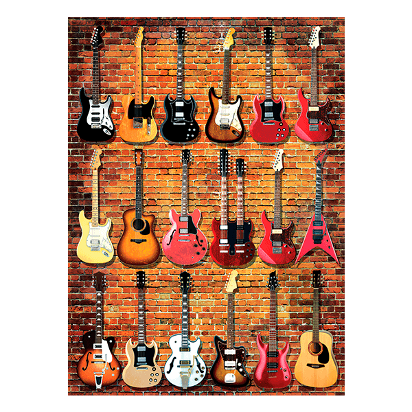 Vinilos Decorativos: Tipos de guitarras