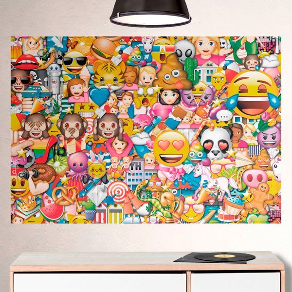 Vinilos Decorativos: Emojis divertidos