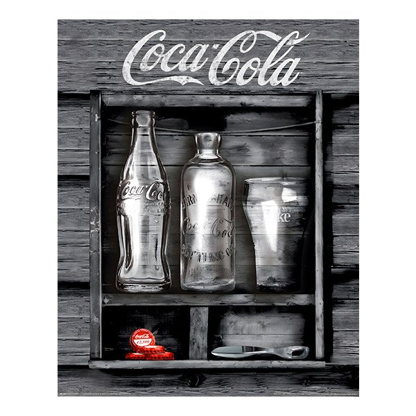 Vinilos Decorativos: Botellas de Coca Cola