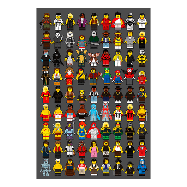 Vinilos Decorativos: Lego actores de cine