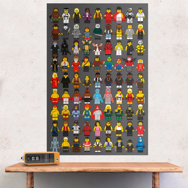 Vinilos Decorativos: Lego actores de cine