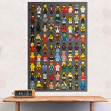 Vinilos Decorativos: Lego actores de cine 3