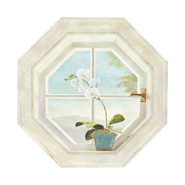 Vinilos Decorativos: Ventana Octogonal