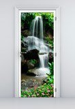 Vinilos Decorativos: Puerta cascada y piedras 2 5