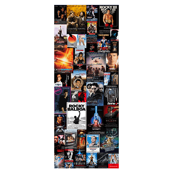 Vinilos Decorativos: Películas de Cine 80 y 90