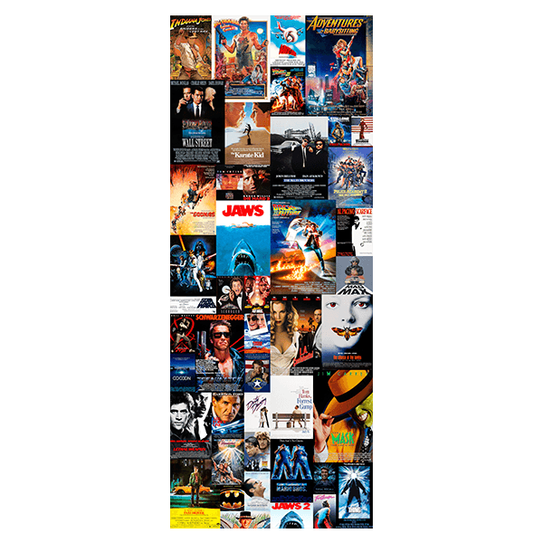 Vinilos Decorativos: Películas de Cine 80 y 90 II
