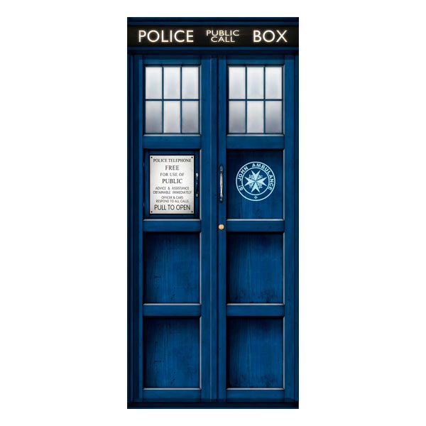 Vinilos Decorativos: Tardis Doctor Who