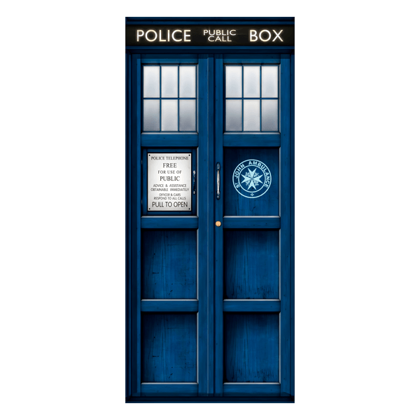 Vinilos Decorativos: Tardis Doctor Who