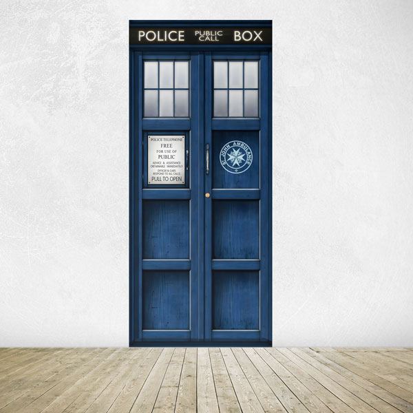 Vinilos Decorativos: Tardis Doctor Who