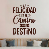 Vinilos Decorativos: La felicidad es el camino 2