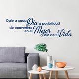 Vinilos Decorativos: Dale a cada día... 3