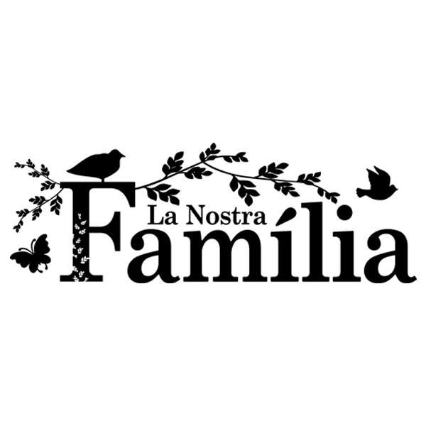 Vinilos Decorativos:  La nostra família