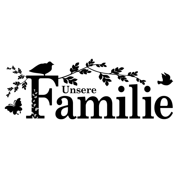 Vinilos Decorativos: Unsere Familie