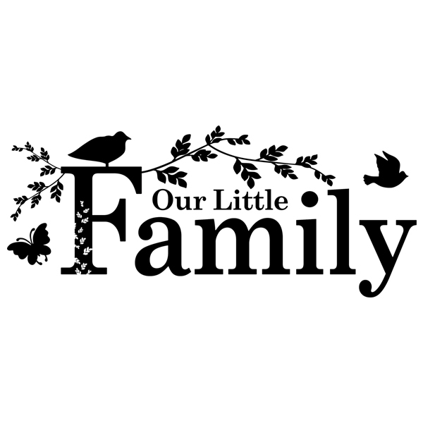 Vinilos Decorativos: Our family