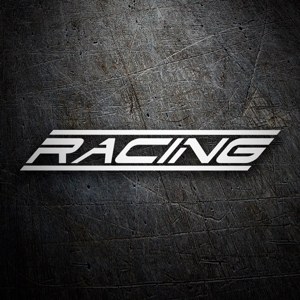 Pegatinas: racing1