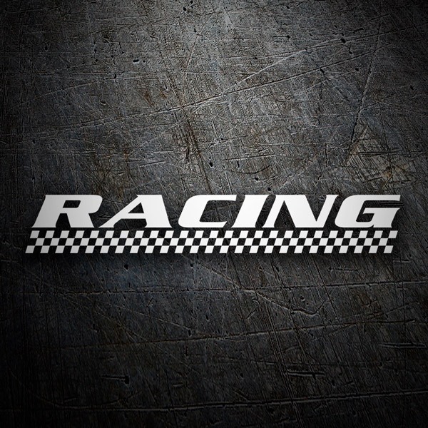 Pegatinas: racing5