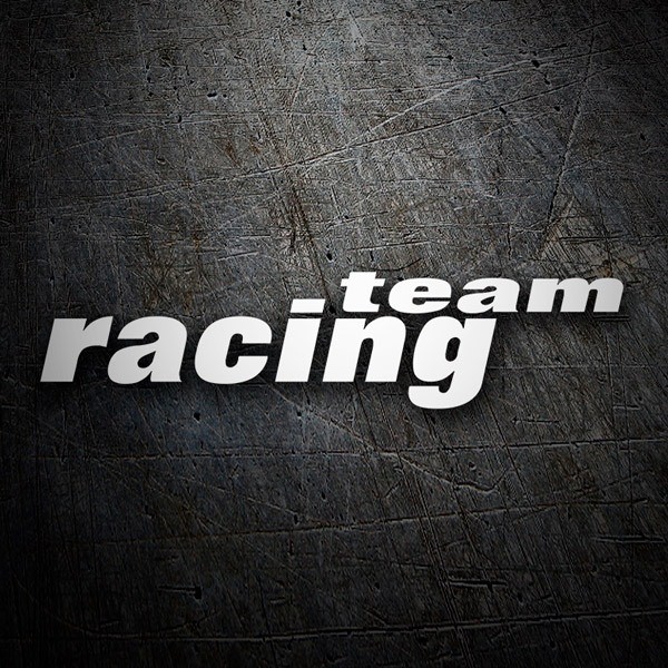 Pegatinas: Racing Team