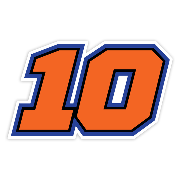 Pegatinas: Luca Marini Número 10 MotoGP