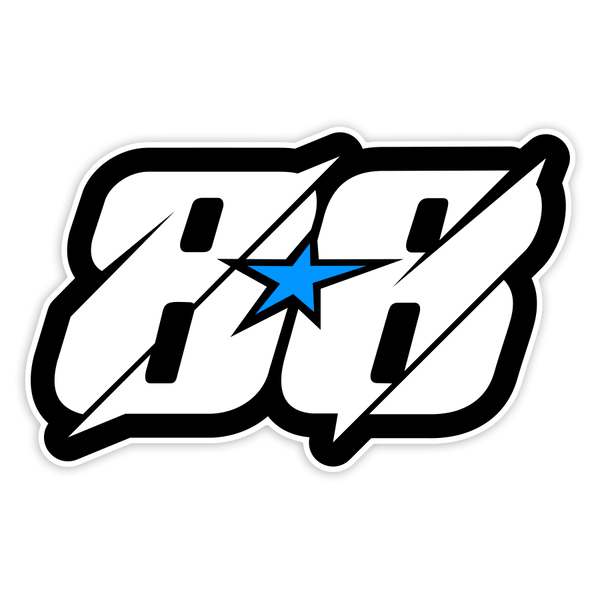 Pegatinas: MotoGP Miguel Oliveira N&uacute;mero 88
