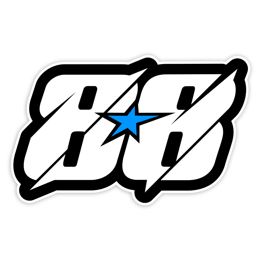 Pegatinas: MotoGP Miguel Oliveira N&uacute;mero 88