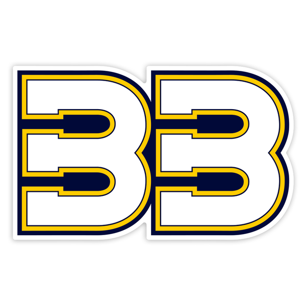 Pegatinas: N&uacute;mero 33 de Brad Binder en Formato Bold