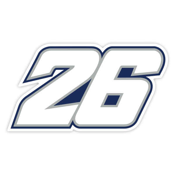 Pegatinas: Número 26 MotoGP Dani Pedrosa