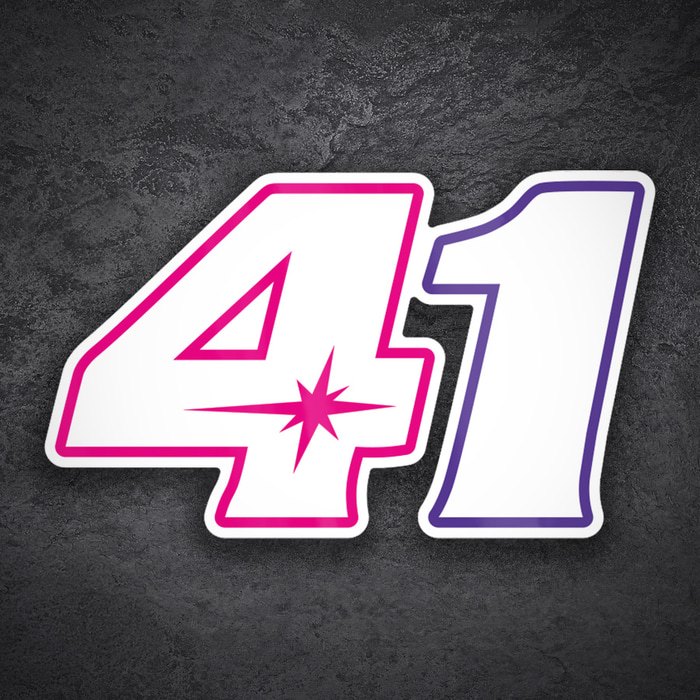 Pegatinas: Número 41 MotoGP Aleix Espargaró