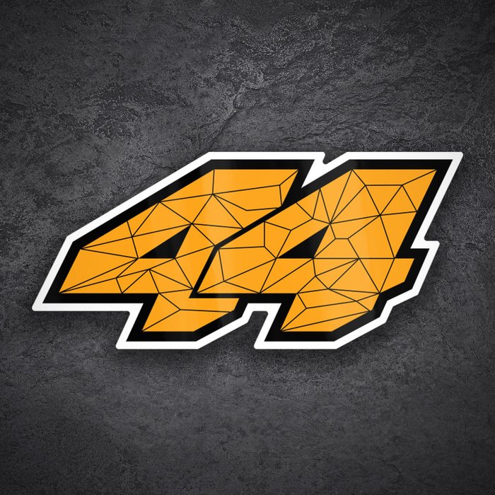 Pegatinas: Número 44 MotoGP Pol Espargaró