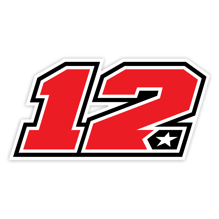 Pegatinas: Número 12 MotoGP Maverick Viñales