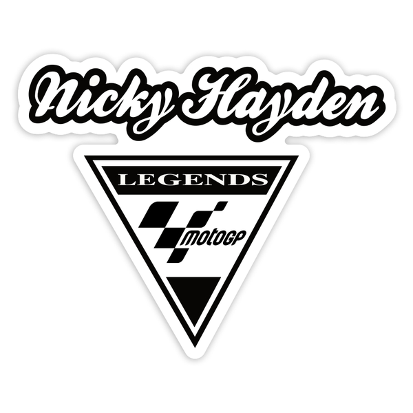 Pegatinas: MotoGP Legend Nicky Hayden