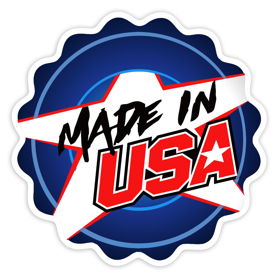 Pegatinas: Made in USA Racing Style