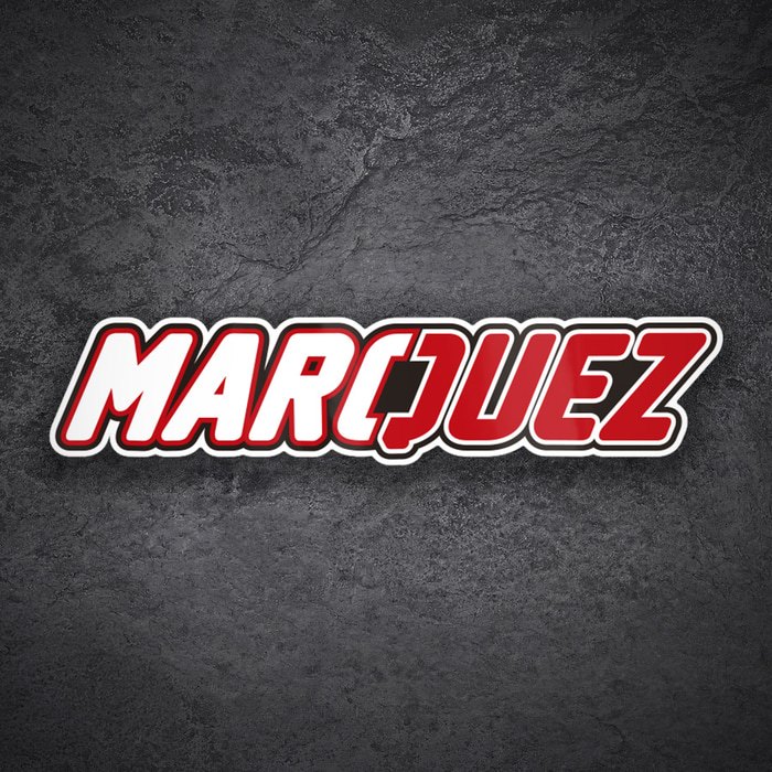 Pegatinas: N&uacute;mero 93 Marc M&aacute;rquez MotoGP