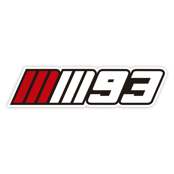 Pegatinas: Logo MM93 Marc Márquez