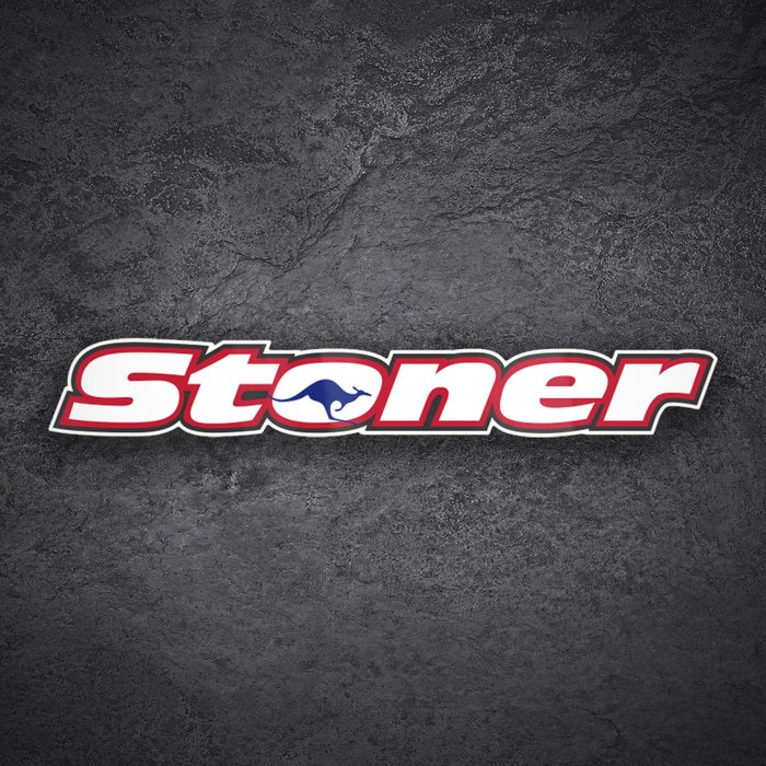 Pegatinas: Stoner Canguro MotoGP