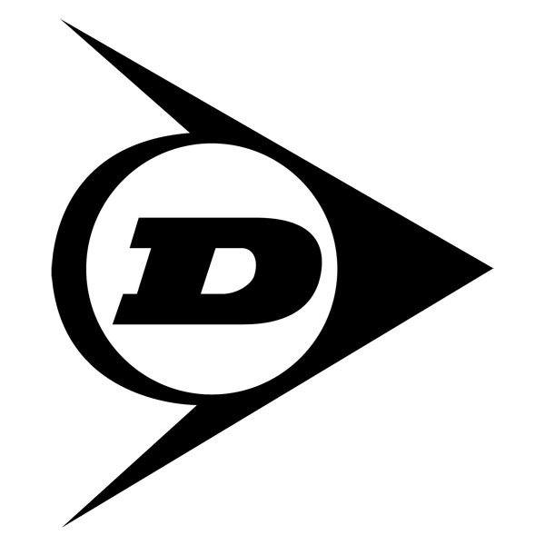 Pegatinas: Logo Dunlop