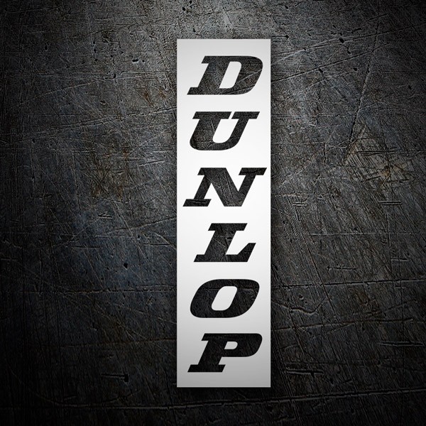 Pegatinas: Dunlop Negativo Vertical 0
