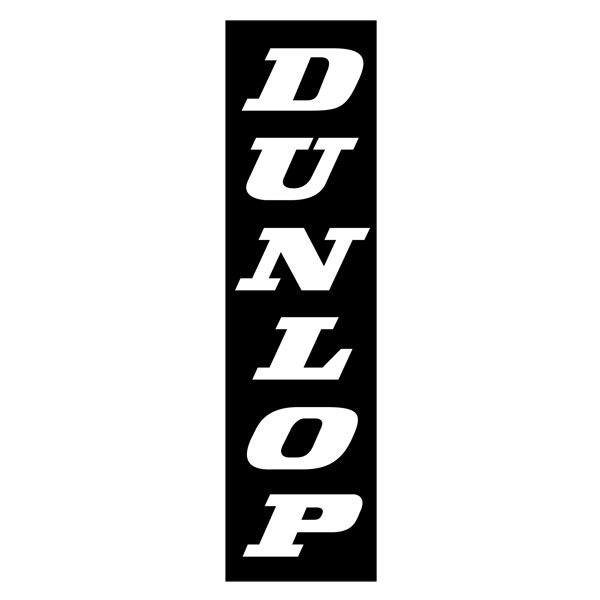 Pegatinas: Dunlop Negativo Vertical