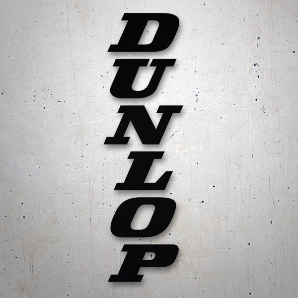 Pegatinas: Dunlop Vertical