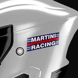 Pegatinas: Martini Racing con Franjas Azul y Roja 6