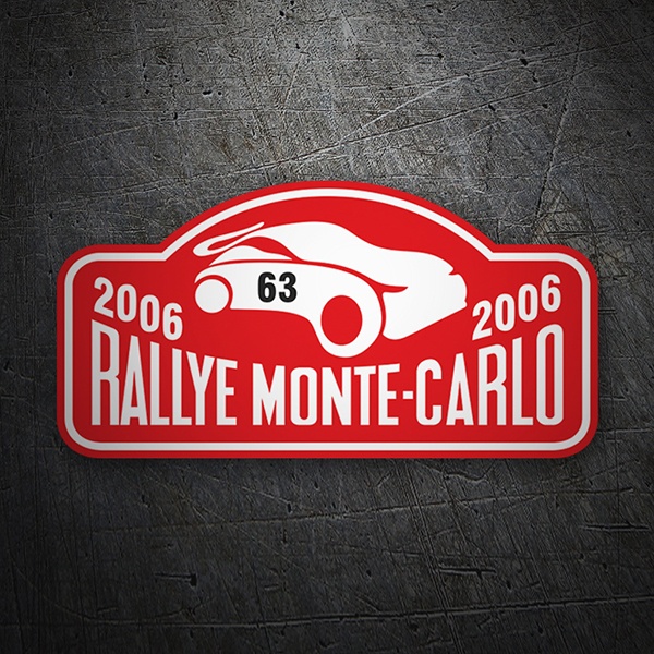 Pegatinas: Rallye Monte-Carlo 2006