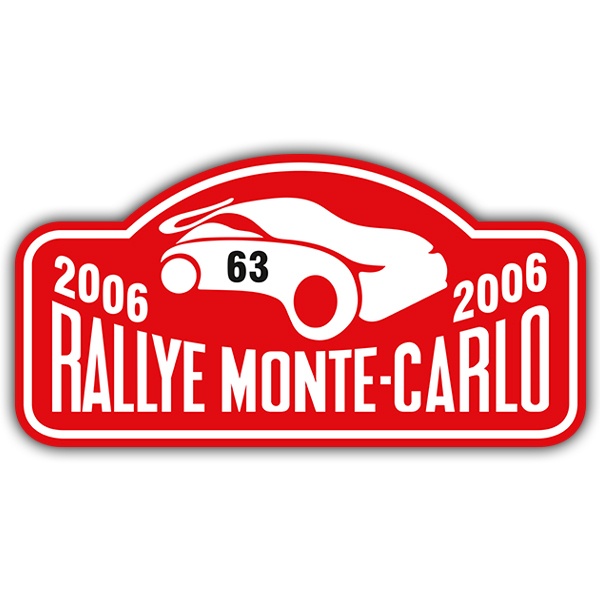 Pegatinas: Rallye Monte-Carlo 2006