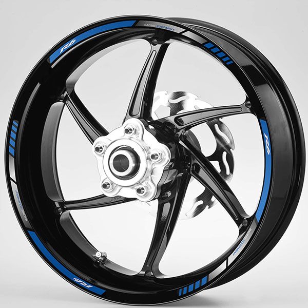 Pegatinas: Bandas llantas Yamaha R6