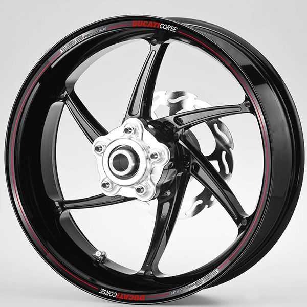 Pegatinas: Kit adhesivo Bandas llantas Ducati 899 Panigale