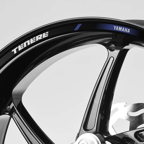 Pegatinas: Kit adhesivo Bandas llantas Yamaha Tenere
