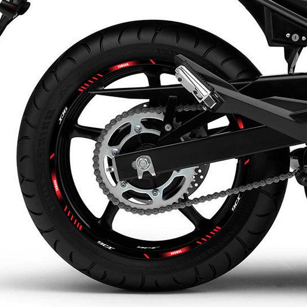 Pegatinas: Kit adhesivo Bandas llantas Yamaha XJ6