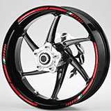 Pegatinas: Kit adhesivo Bandas llantas Ducati Monster 4