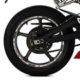 Pegatinas: Bandas llantas moto Triumph Daytona 675 5