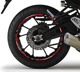 Pegatinas: Bandas llantas moto Yamaha MT 07 5