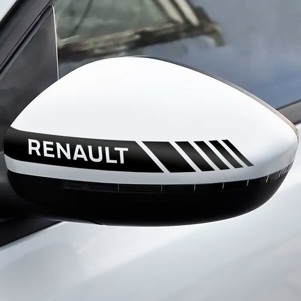 Pegatinas: Retrovisor Renault