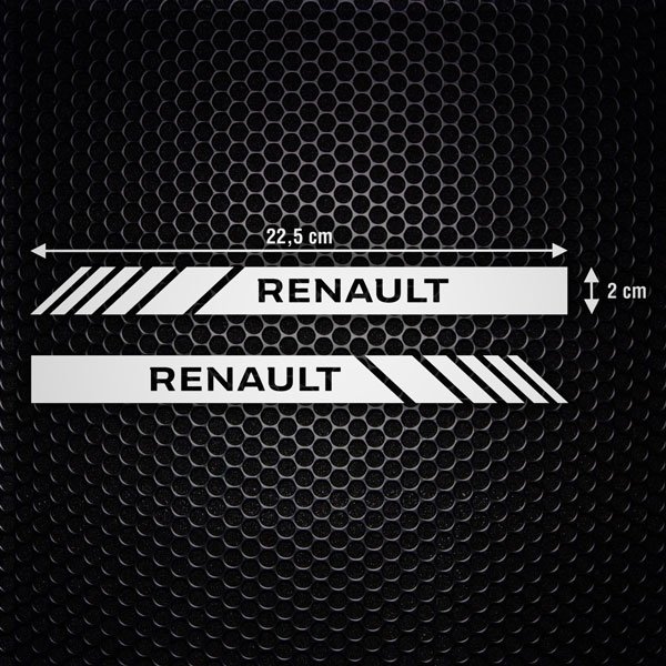 Pegatinas: Retrovisor Renault